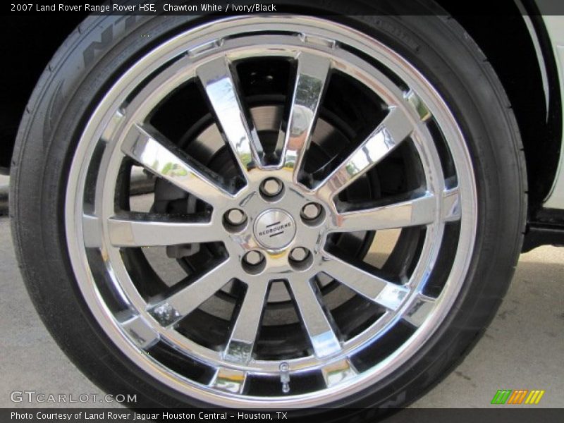 Chawton White / Ivory/Black 2007 Land Rover Range Rover HSE