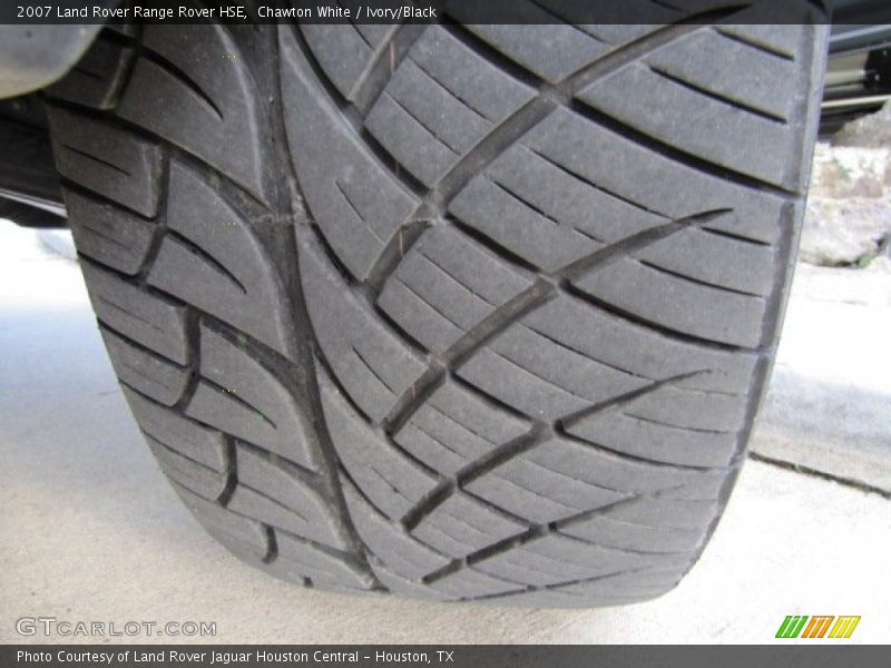 Chawton White / Ivory/Black 2007 Land Rover Range Rover HSE