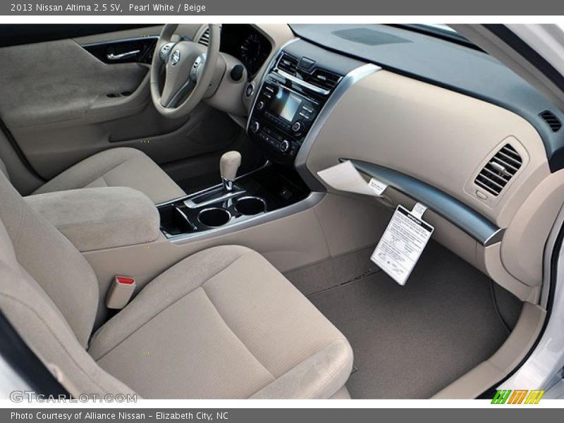  2013 Altima 2.5 SV Beige Interior
