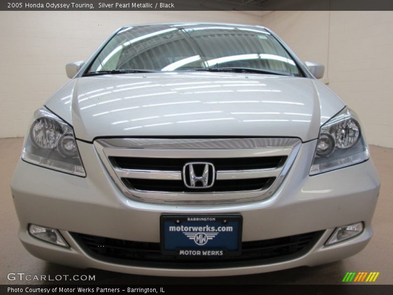 Silver Pearl Metallic / Black 2005 Honda Odyssey Touring