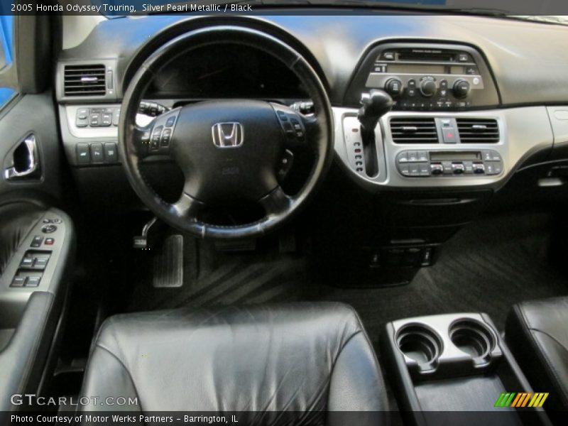 Silver Pearl Metallic / Black 2005 Honda Odyssey Touring