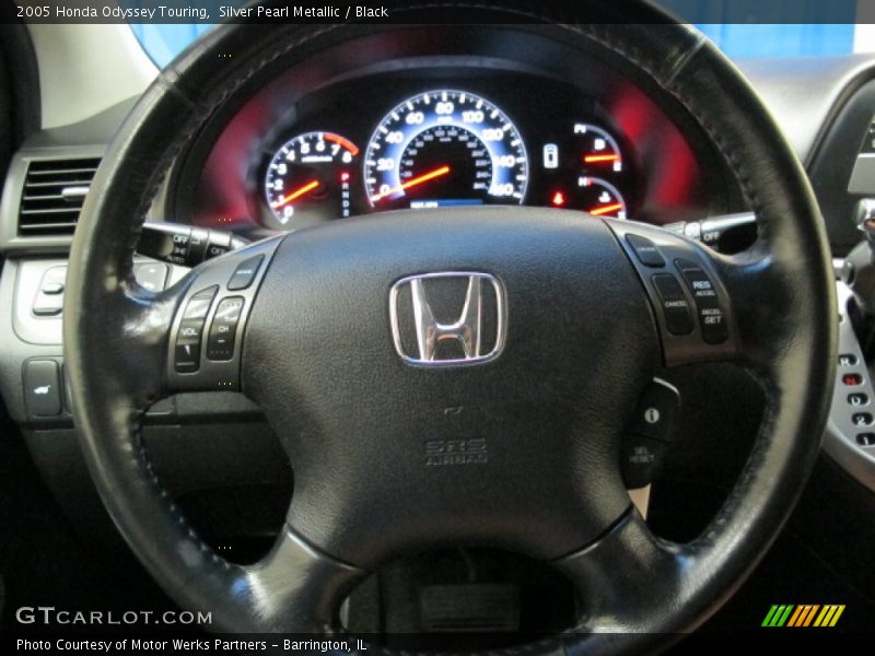Silver Pearl Metallic / Black 2005 Honda Odyssey Touring
