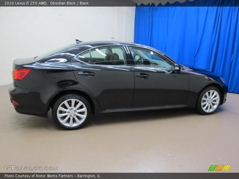 Obsidian Black / Black 2010 Lexus IS 250 AWD