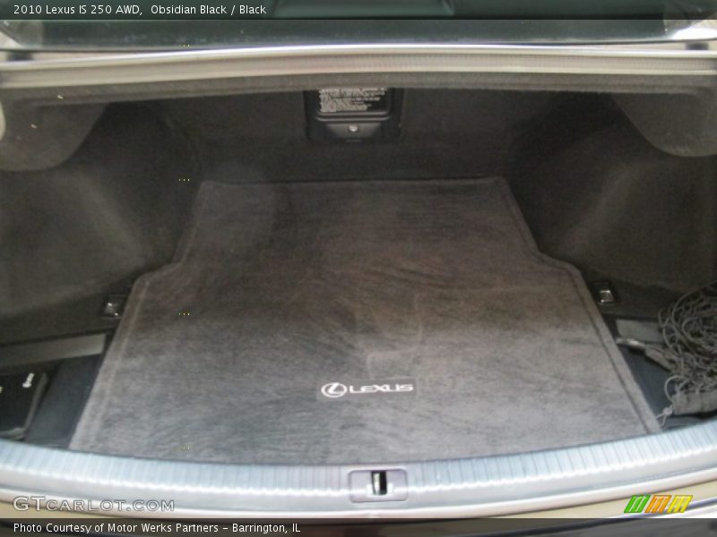 Obsidian Black / Black 2010 Lexus IS 250 AWD