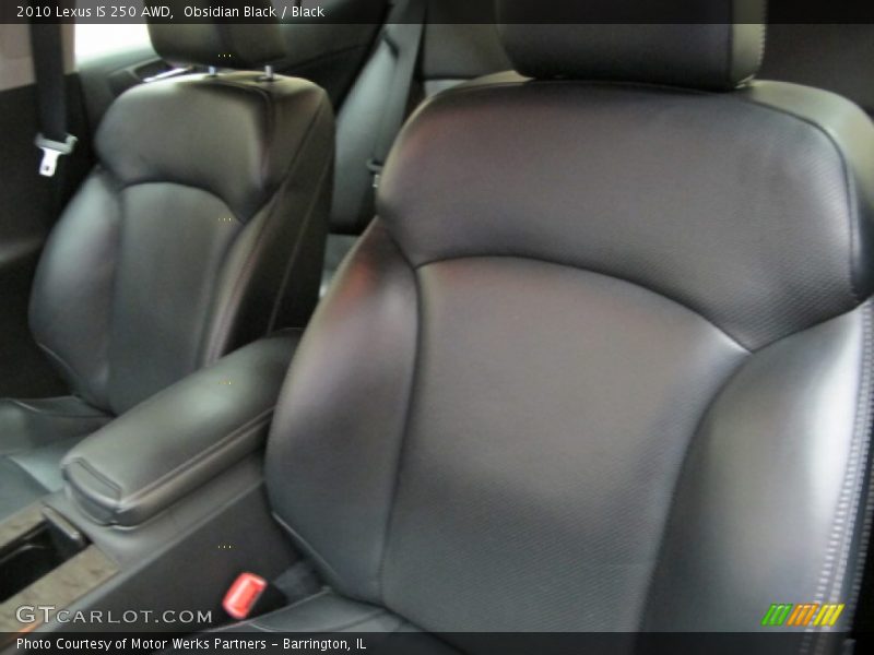 Obsidian Black / Black 2010 Lexus IS 250 AWD