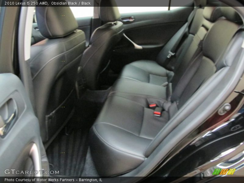 Obsidian Black / Black 2010 Lexus IS 250 AWD