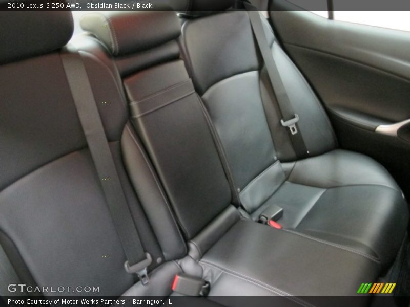 Obsidian Black / Black 2010 Lexus IS 250 AWD