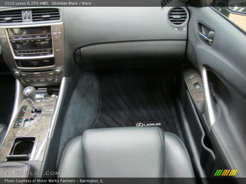 Obsidian Black / Black 2010 Lexus IS 250 AWD
