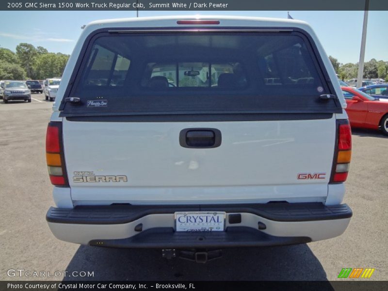 Summit White / Dark Pewter 2005 GMC Sierra 1500 Work Truck Regular Cab