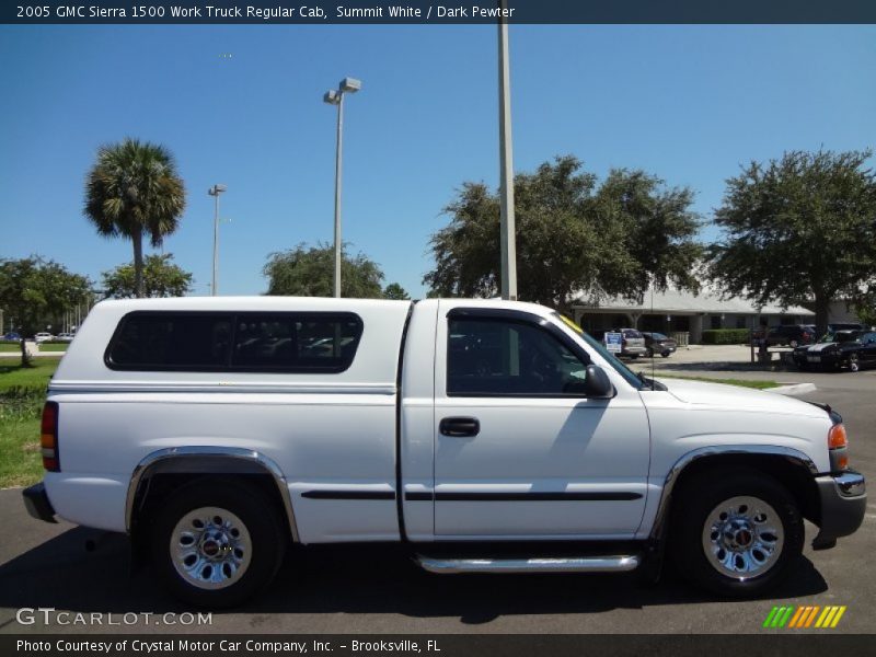 Summit White / Dark Pewter 2005 GMC Sierra 1500 Work Truck Regular Cab