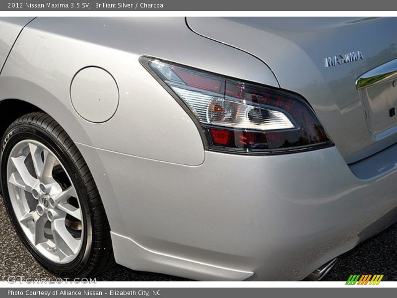 Brilliant Silver / Charcoal 2012 Nissan Maxima 3.5 SV