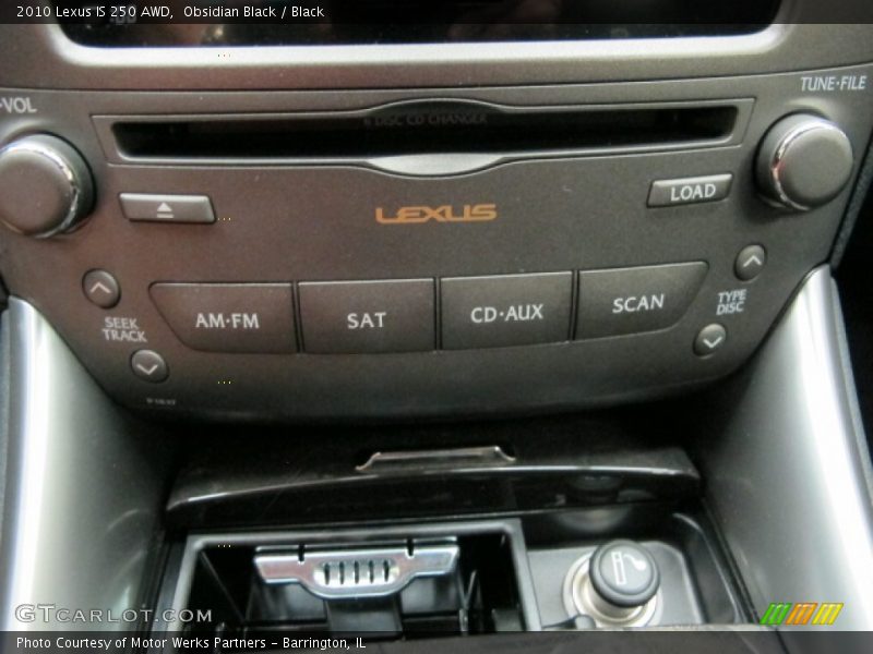 Obsidian Black / Black 2010 Lexus IS 250 AWD