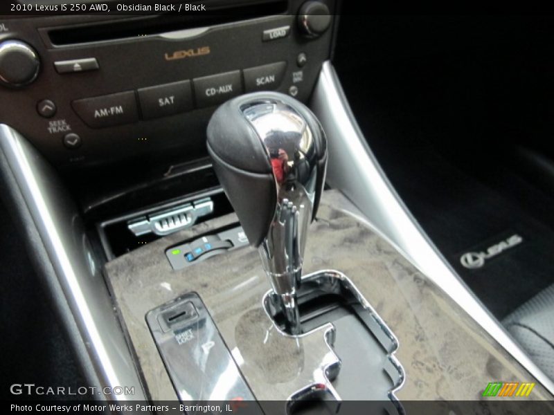 Obsidian Black / Black 2010 Lexus IS 250 AWD