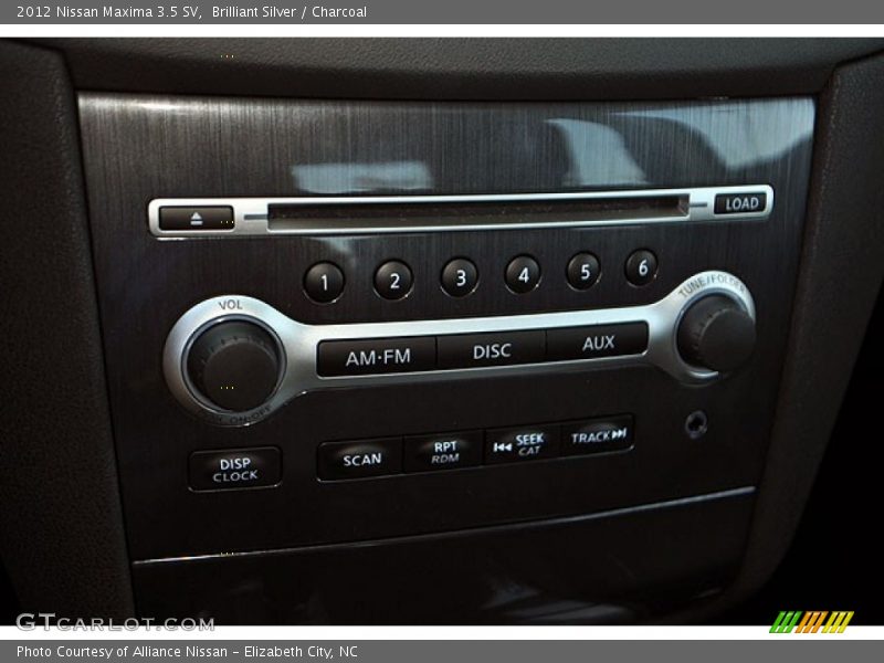 Audio System of 2012 Maxima 3.5 SV