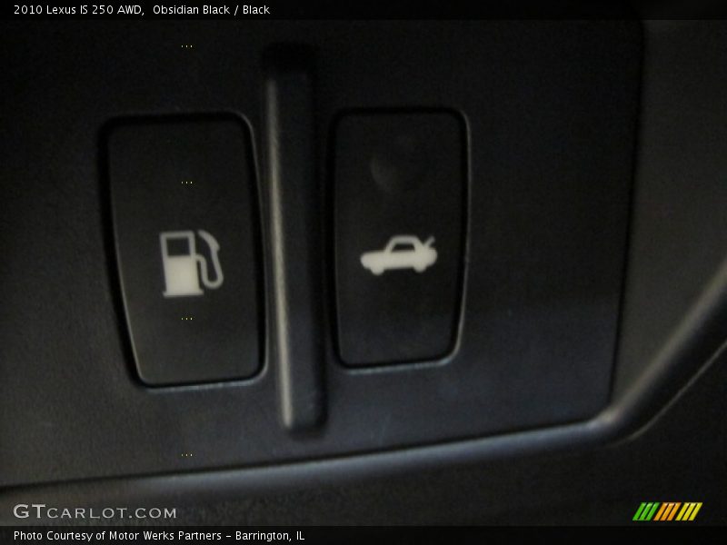 Obsidian Black / Black 2010 Lexus IS 250 AWD