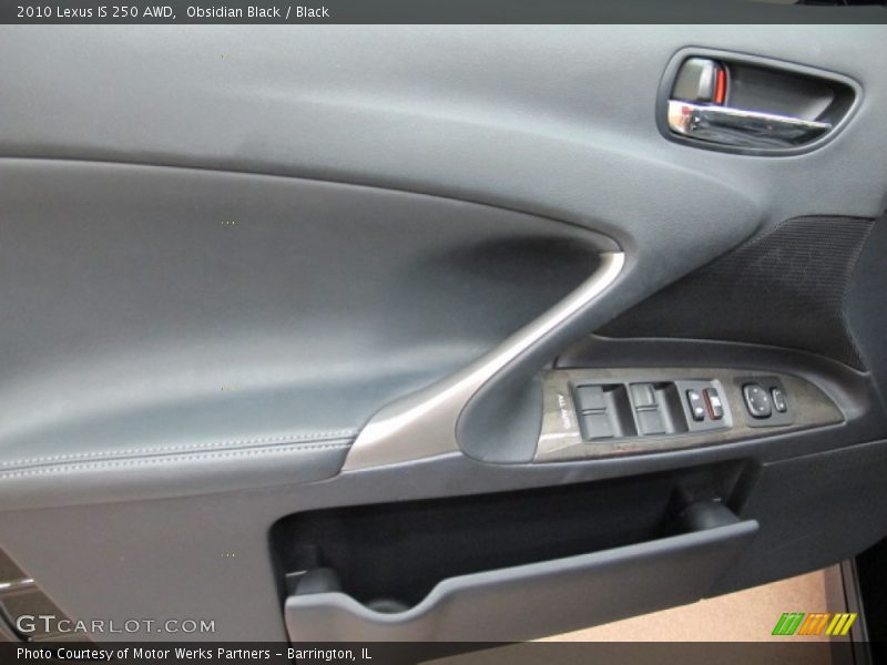 Obsidian Black / Black 2010 Lexus IS 250 AWD