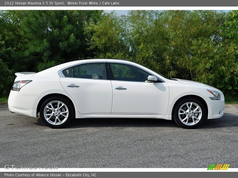  2012 Maxima 3.5 SV Sport Winter Frost White