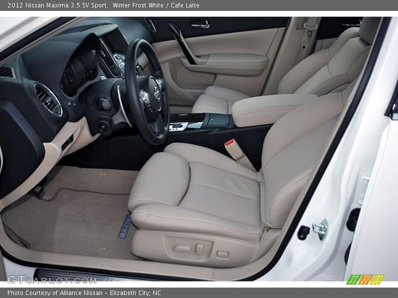  2012 Maxima 3.5 SV Sport Cafe Latte Interior