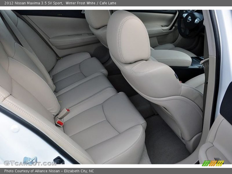  2012 Maxima 3.5 SV Sport Cafe Latte Interior