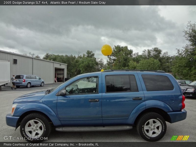 Atlantic Blue Pearl / Medium Slate Gray 2005 Dodge Durango SLT 4x4