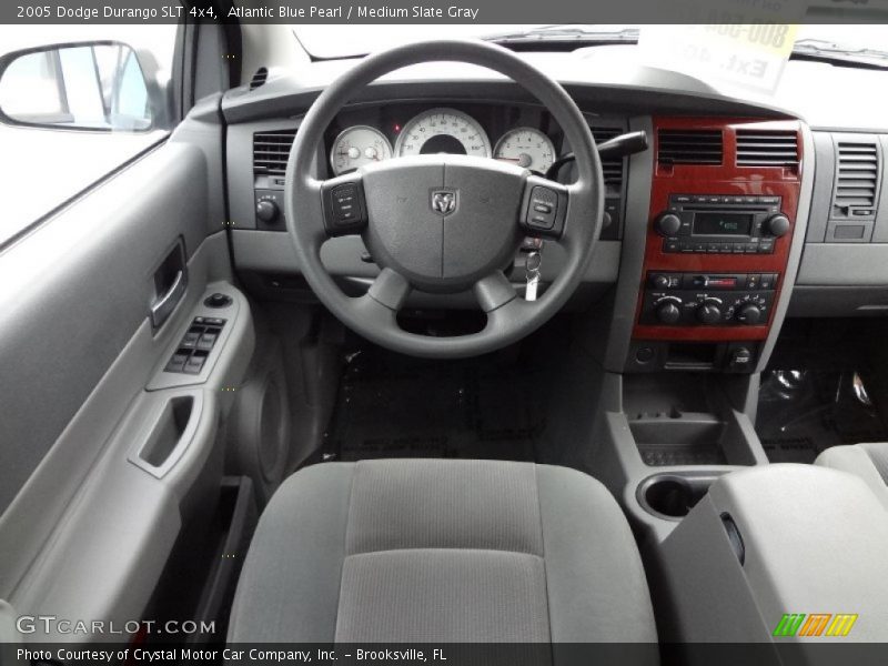 Atlantic Blue Pearl / Medium Slate Gray 2005 Dodge Durango SLT 4x4
