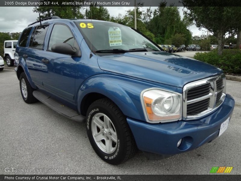 Atlantic Blue Pearl / Medium Slate Gray 2005 Dodge Durango SLT 4x4