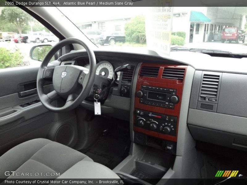Atlantic Blue Pearl / Medium Slate Gray 2005 Dodge Durango SLT 4x4