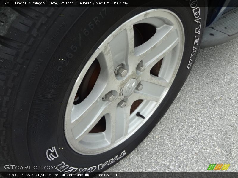 Atlantic Blue Pearl / Medium Slate Gray 2005 Dodge Durango SLT 4x4