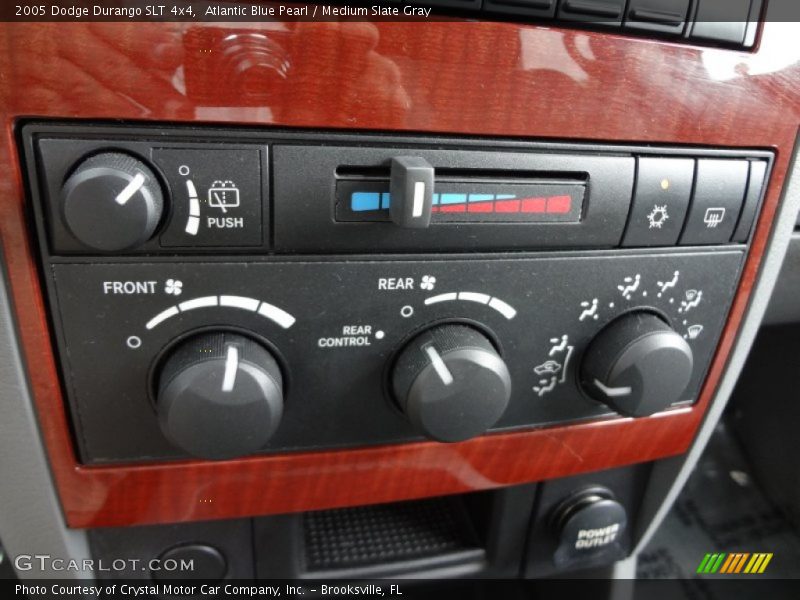 Atlantic Blue Pearl / Medium Slate Gray 2005 Dodge Durango SLT 4x4