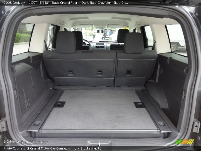 Brilliant Black Crystal Pearl / Dark Slate Gray/Light Slate Gray 2008 Dodge Nitro SXT