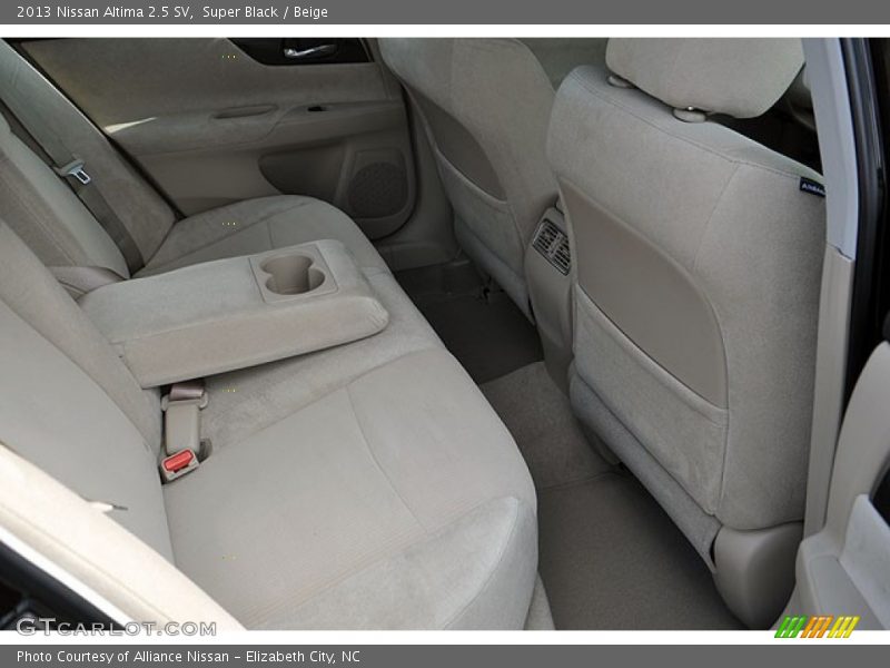 Super Black / Beige 2013 Nissan Altima 2.5 SV