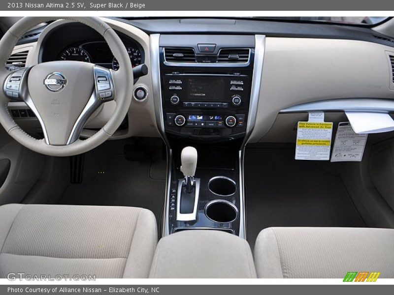 Dashboard of 2013 Altima 2.5 SV