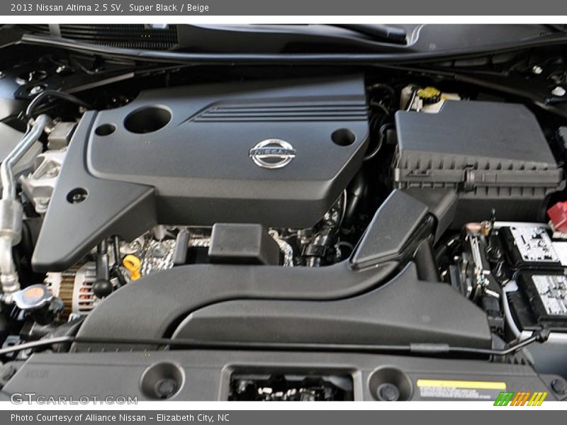  2013 Altima 2.5 SV Engine - 2.5 Liter DOHC 16-Valve VVT 4 Cylinder