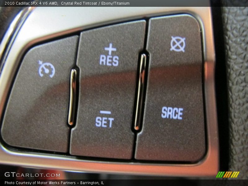 Controls of 2010 SRX 4 V6 AWD
