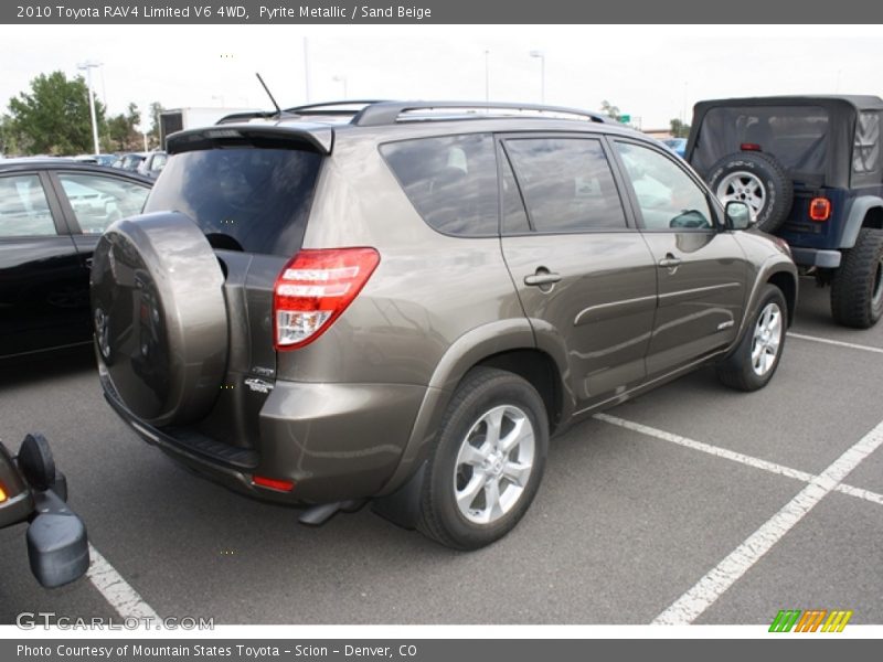 Pyrite Metallic / Sand Beige 2010 Toyota RAV4 Limited V6 4WD