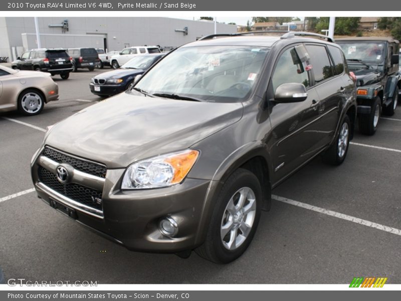 Pyrite Metallic / Sand Beige 2010 Toyota RAV4 Limited V6 4WD