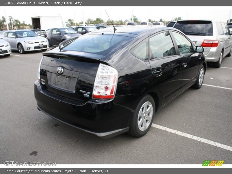 Black / Dark Gray 2009 Toyota Prius Hybrid