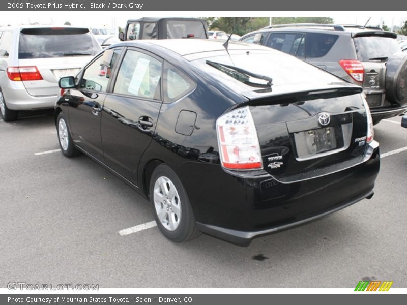 Black / Dark Gray 2009 Toyota Prius Hybrid