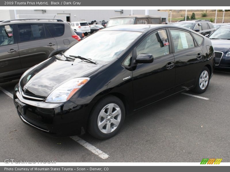 Black / Dark Gray 2009 Toyota Prius Hybrid