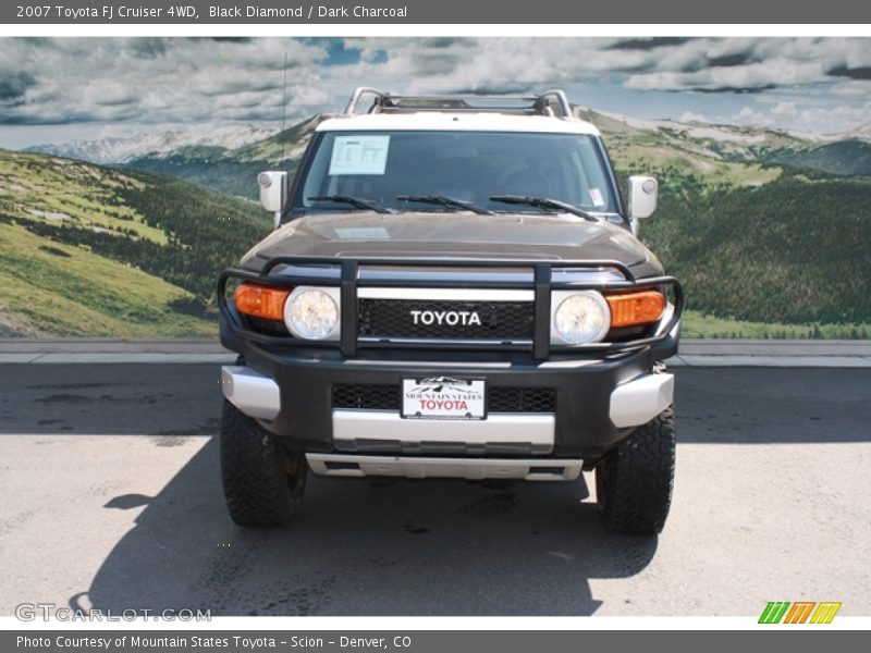 Black Diamond / Dark Charcoal 2007 Toyota FJ Cruiser 4WD