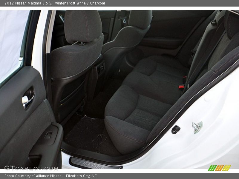 Winter Frost White / Charcoal 2012 Nissan Maxima 3.5 S