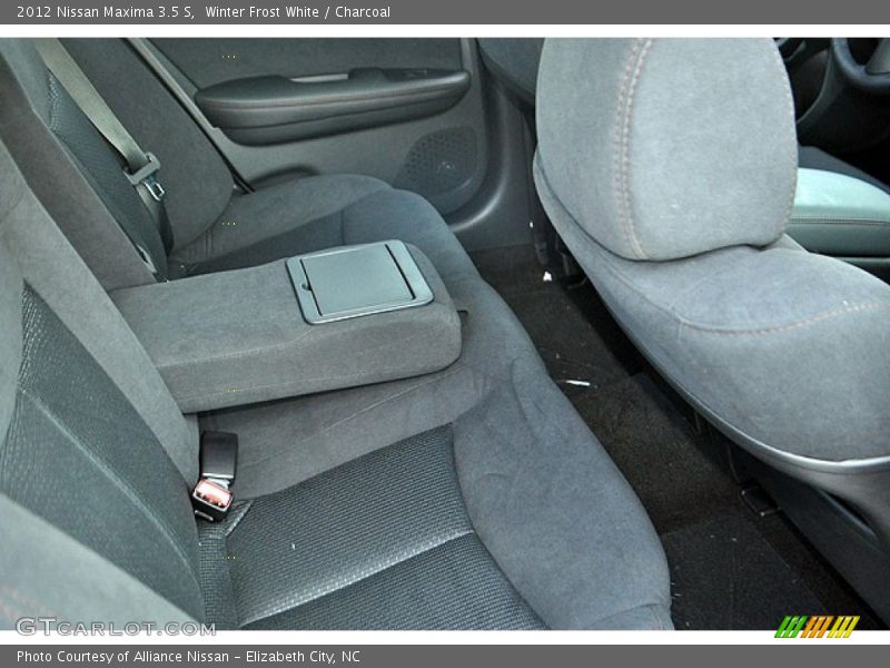 Winter Frost White / Charcoal 2012 Nissan Maxima 3.5 S