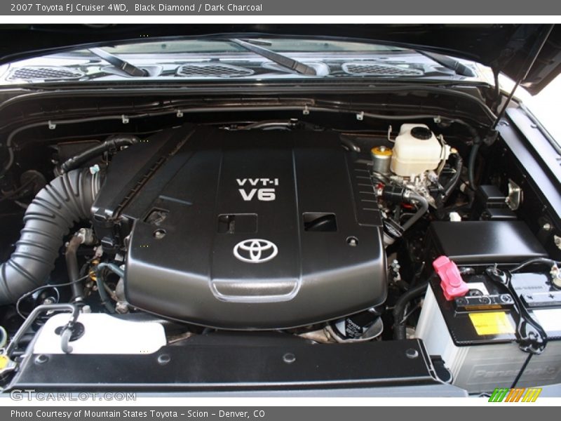Black Diamond / Dark Charcoal 2007 Toyota FJ Cruiser 4WD