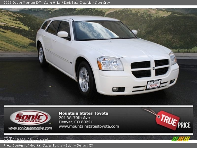 Stone White / Dark Slate Gray/Light Slate Gray 2006 Dodge Magnum SXT