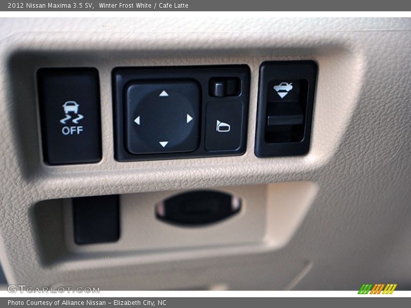 Winter Frost White / Cafe Latte 2012 Nissan Maxima 3.5 SV