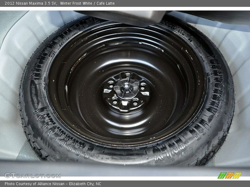Winter Frost White / Cafe Latte 2012 Nissan Maxima 3.5 SV