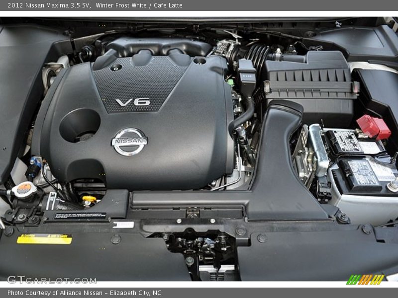 Winter Frost White / Cafe Latte 2012 Nissan Maxima 3.5 SV