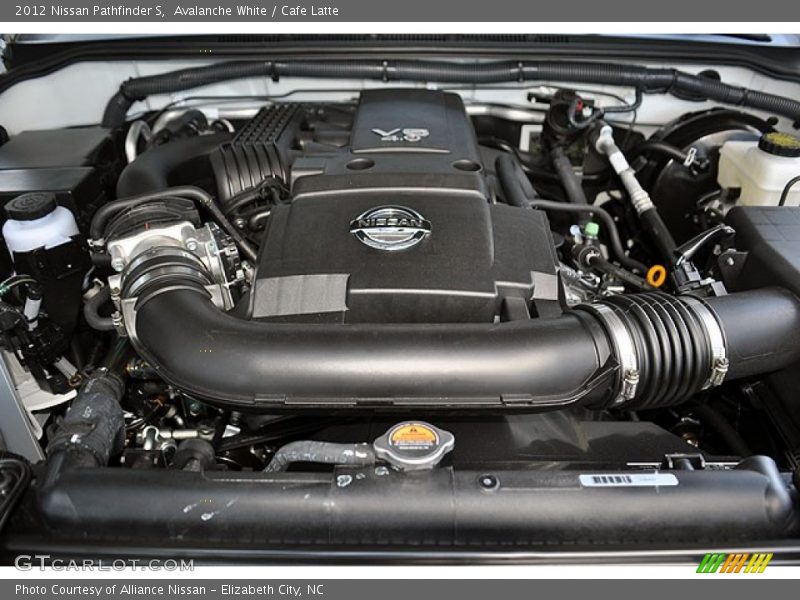 Avalanche White / Cafe Latte 2012 Nissan Pathfinder S