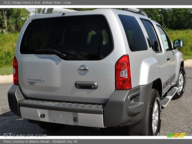 Brilliant Silver / Gray 2012 Nissan Xterra S 4x4