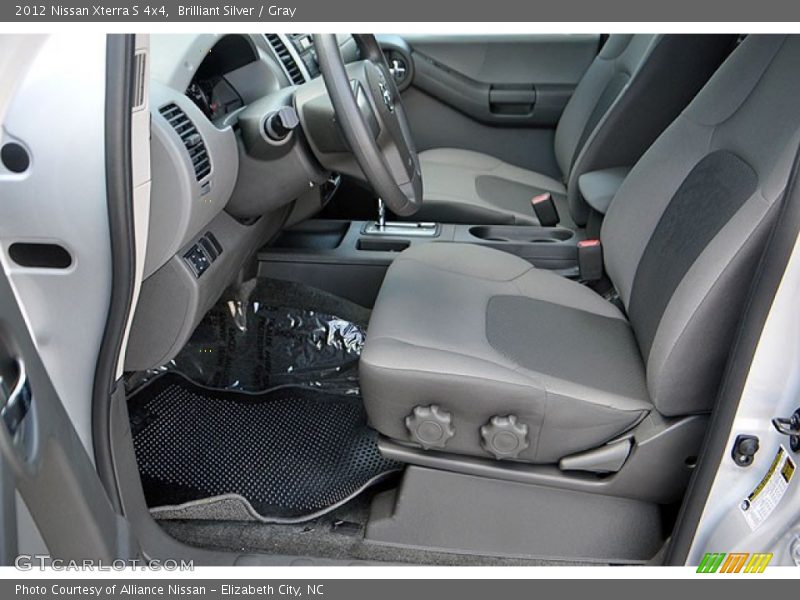 Brilliant Silver / Gray 2012 Nissan Xterra S 4x4